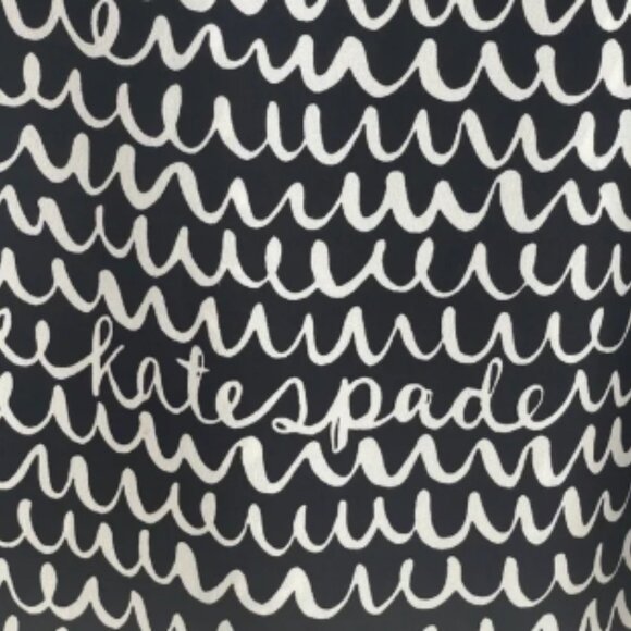 Kate Spade New York Scribble Tie Blouse Sz L NWOT - Picture 4 of 5